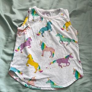Chaser unicorn tank top